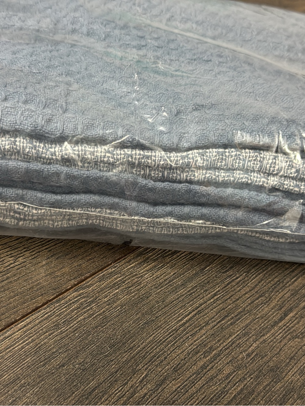 Figmint Light Blue Kitchen Towels - 3 count Pack - Picture 2 of 2